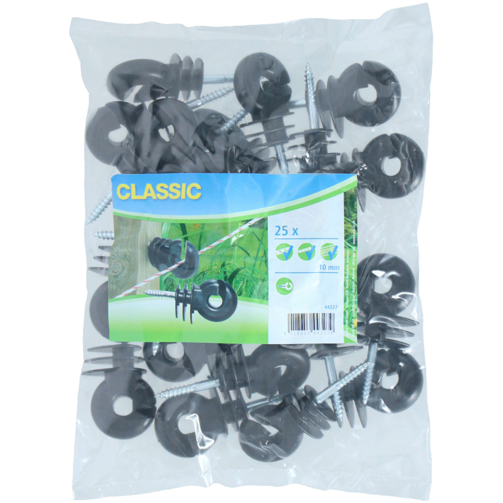 Ako Ringisolator Big Schwarz 25 Stück Schwarz
