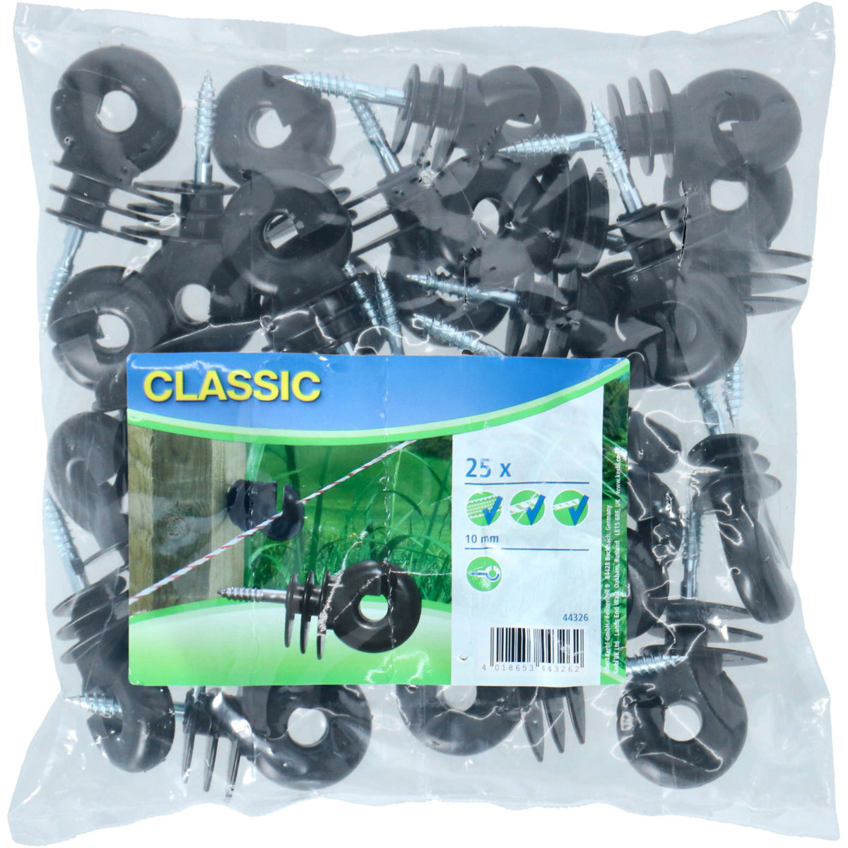 Ako Ringisolator Eisen Kern Big 25St Schwarz