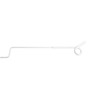 Ako Abstandisolator Schlaufe Weiß