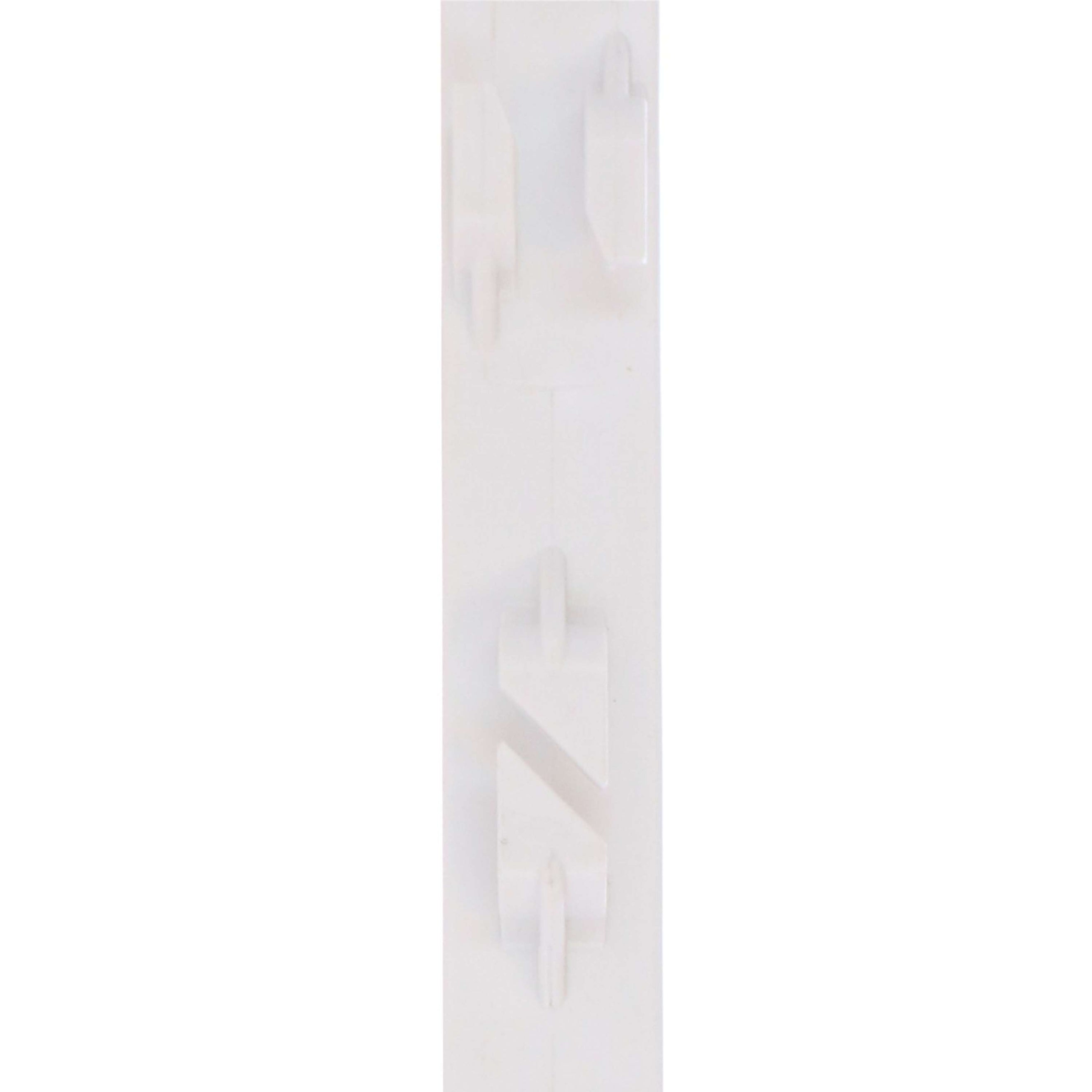 Agradi Power Weidepfahl Titan m. doppeltem Tritt 5 Stück Weiß