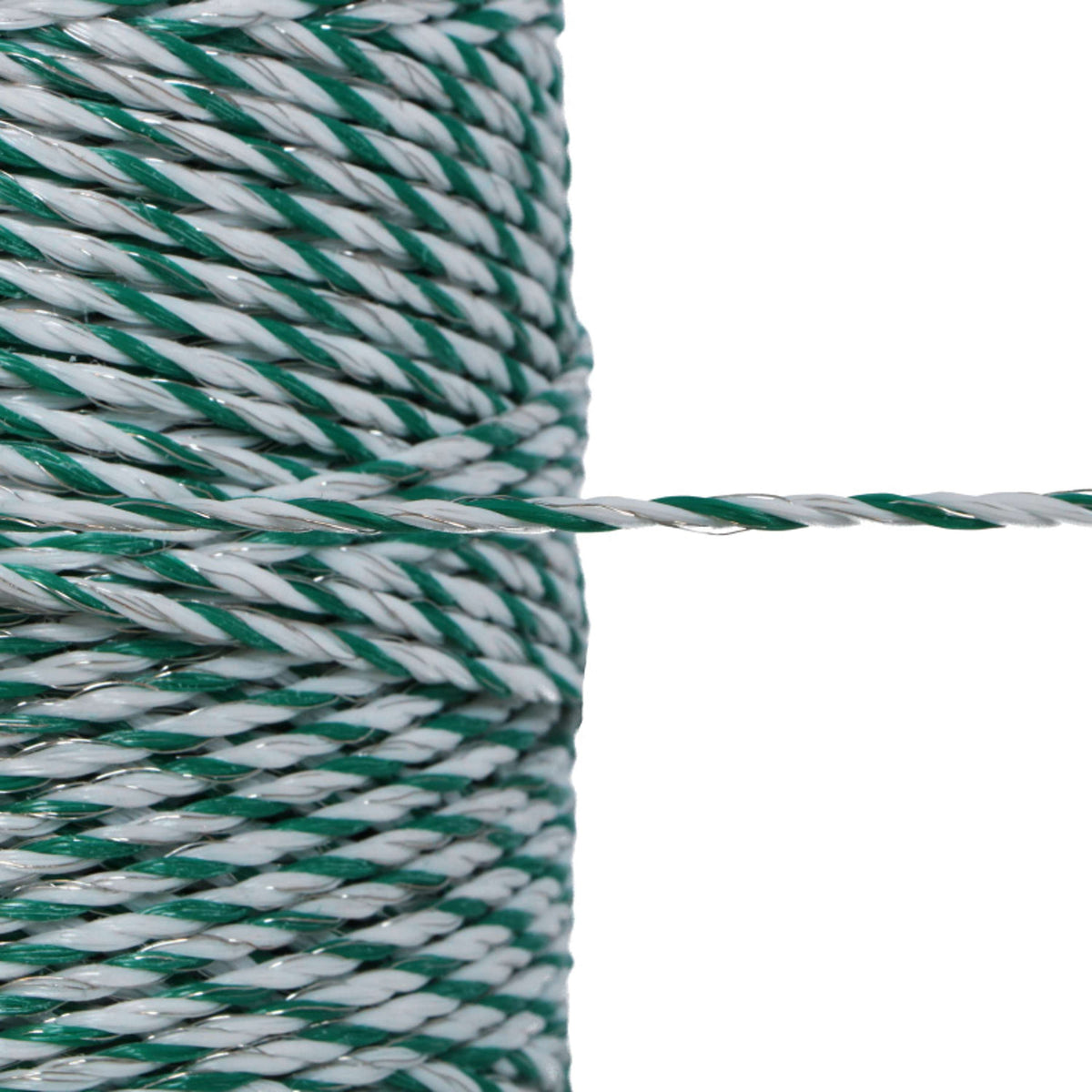 Ako Weidezaunlitze PremiumLine Weiß/Grün