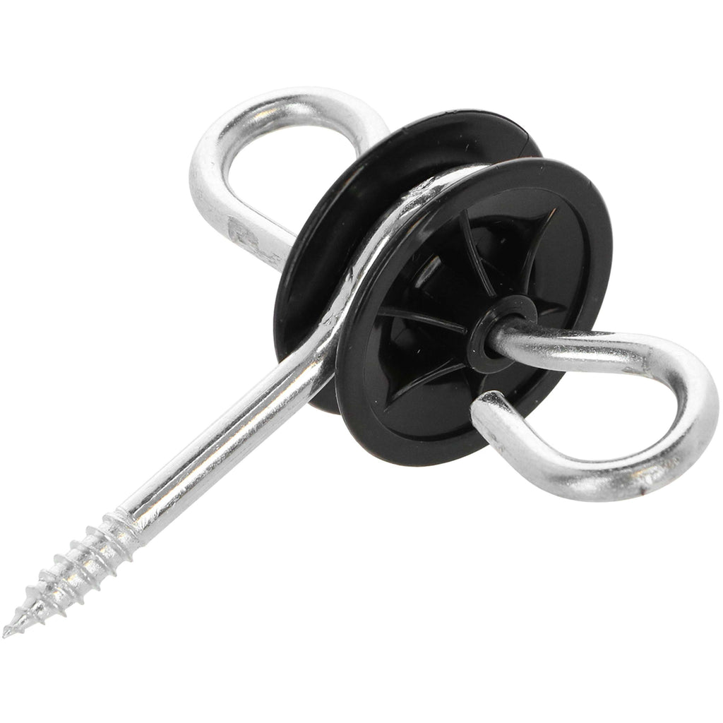 Ako Torgriffisolator Nirosta 2 Einlegehaken Schwarz