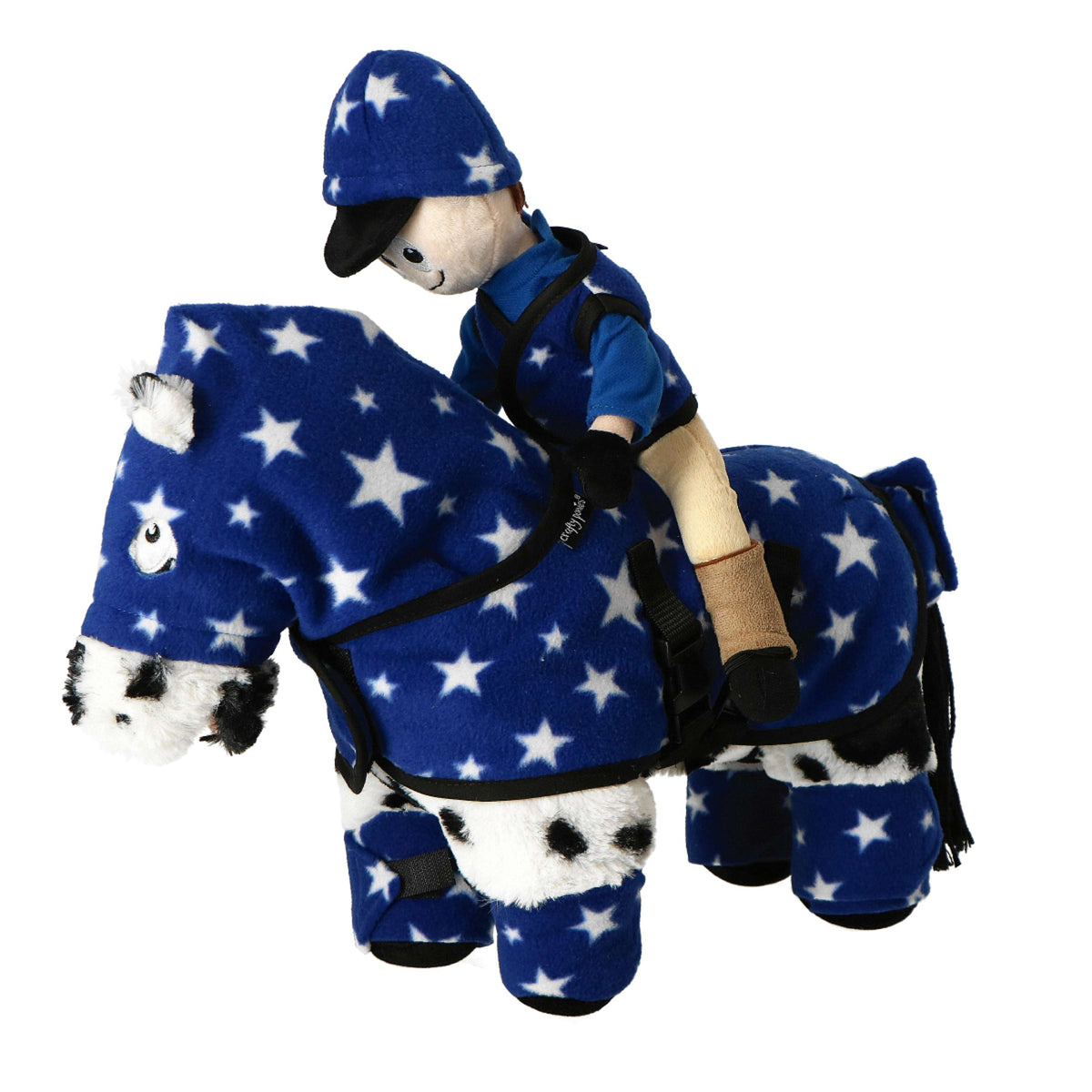 Crafty Ponies Kuscheldecken Set Blau DE