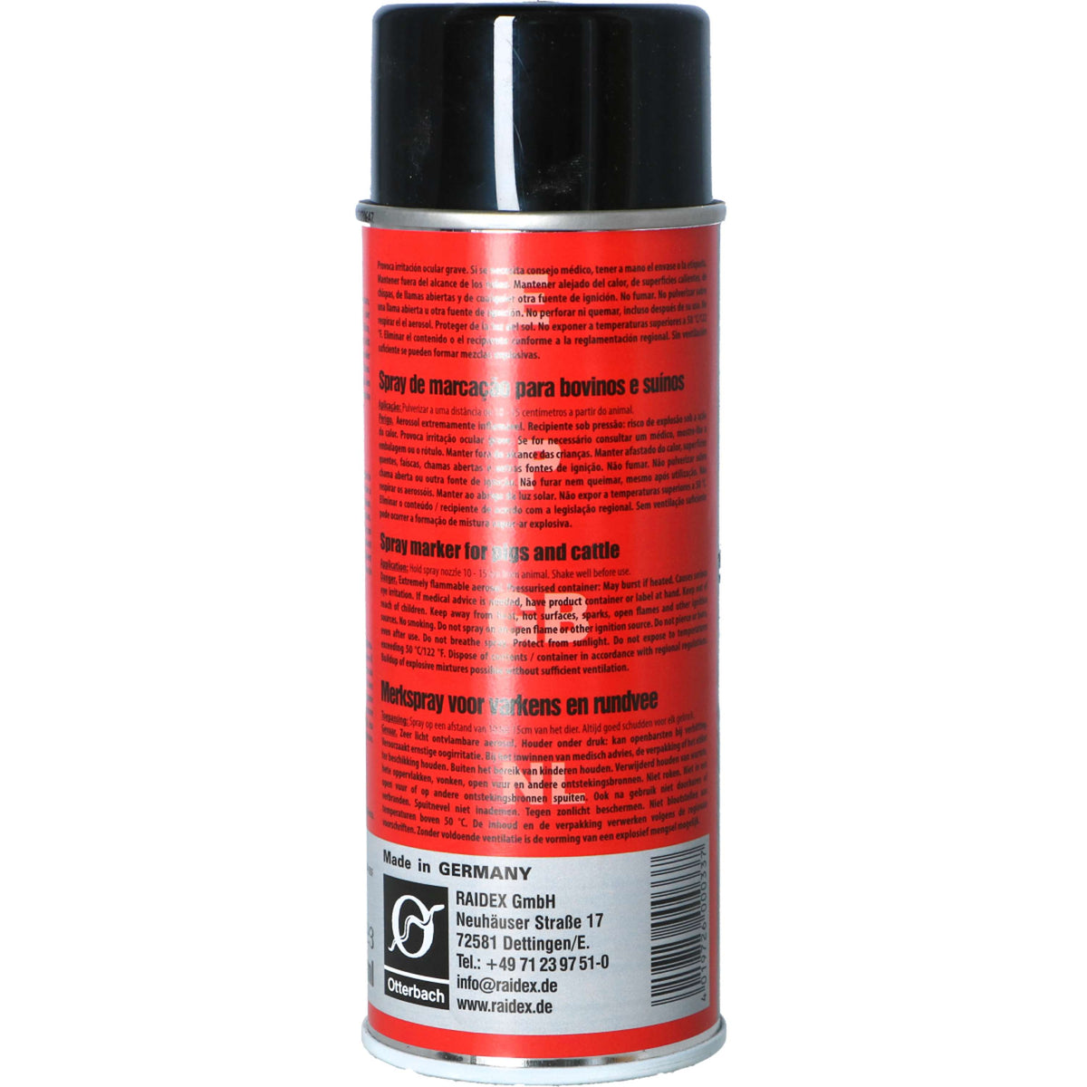 Raidex Markierungsspray Rot