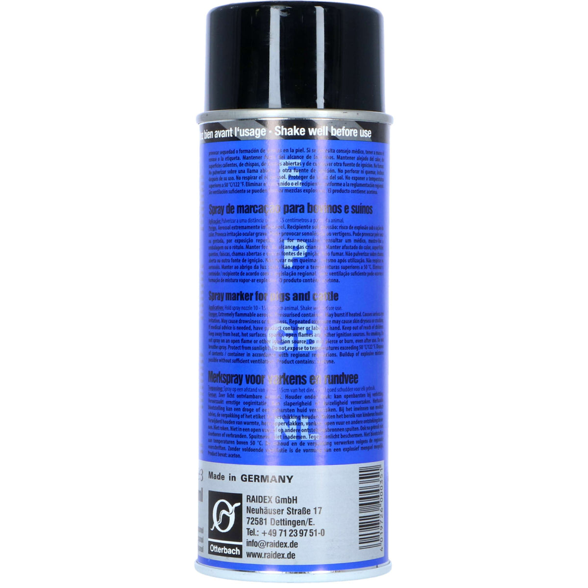 Raidex Markierungsspray Blau