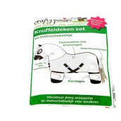 Crafty Ponies Kuscheldecken Set Rot DE