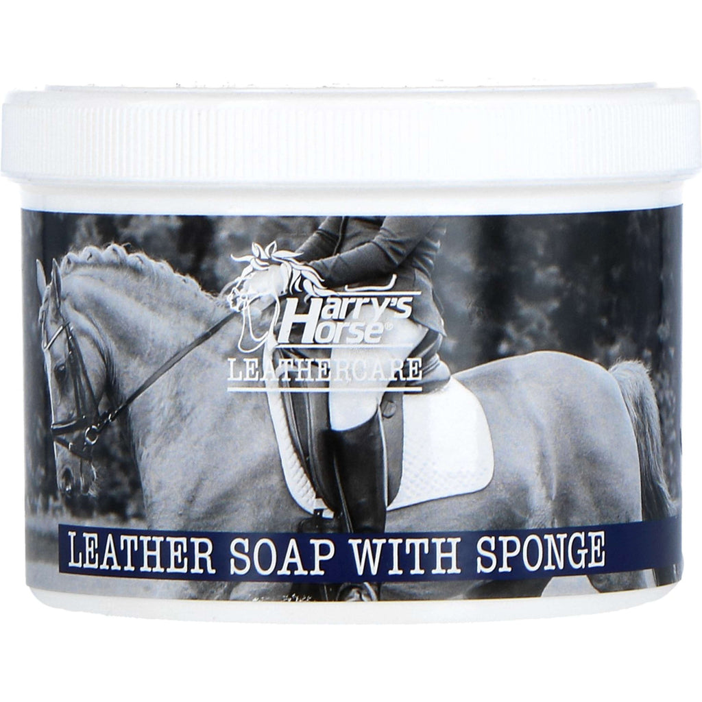 Harry's Horse Lederseife mit Schwamm