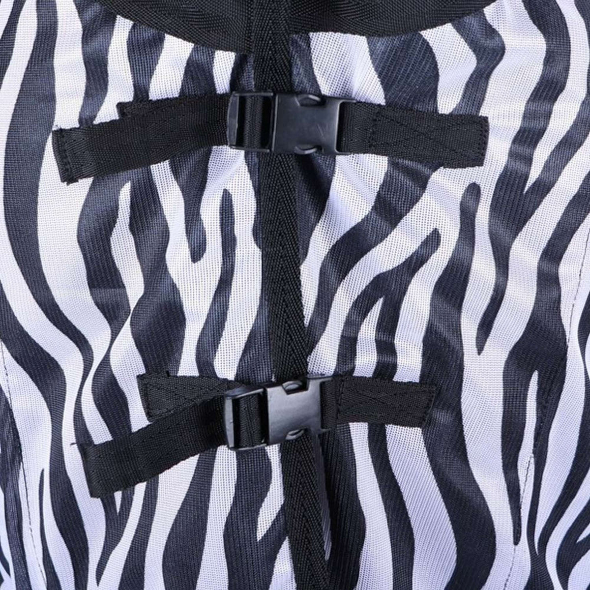 HORKA Anti Fliegen Reitdecke Fester Hals Zebra