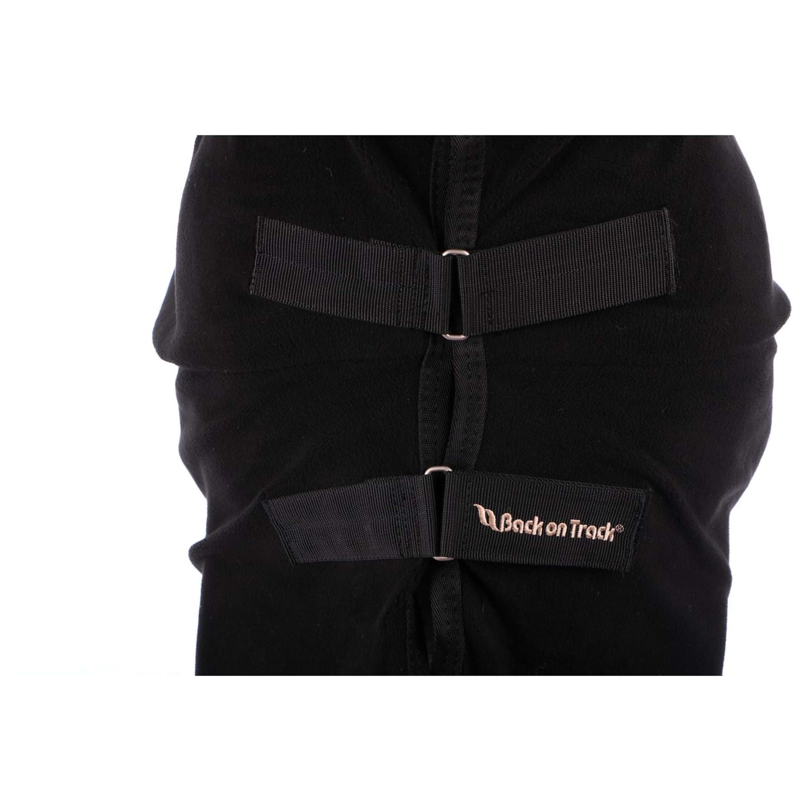 Back on Track Fleecedecke Supreme mit Halsteil Schwarz Back on Track Fleecedecke Supreme mit Halsteil Schwarz