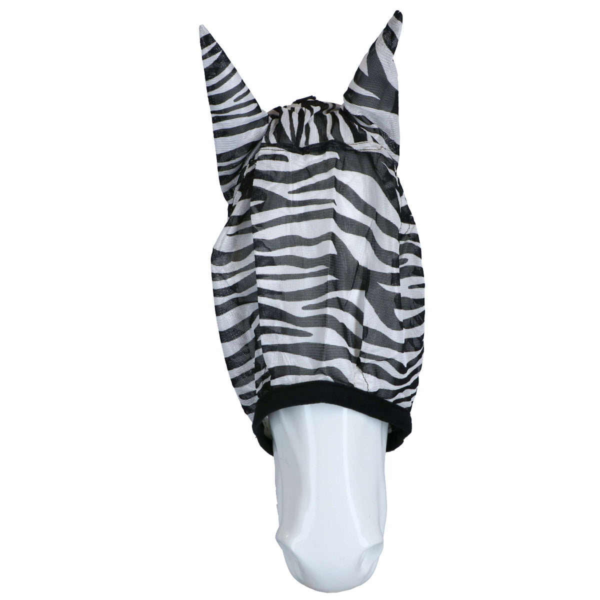 Premiere Fliegenmaske mit Ohren Zebra