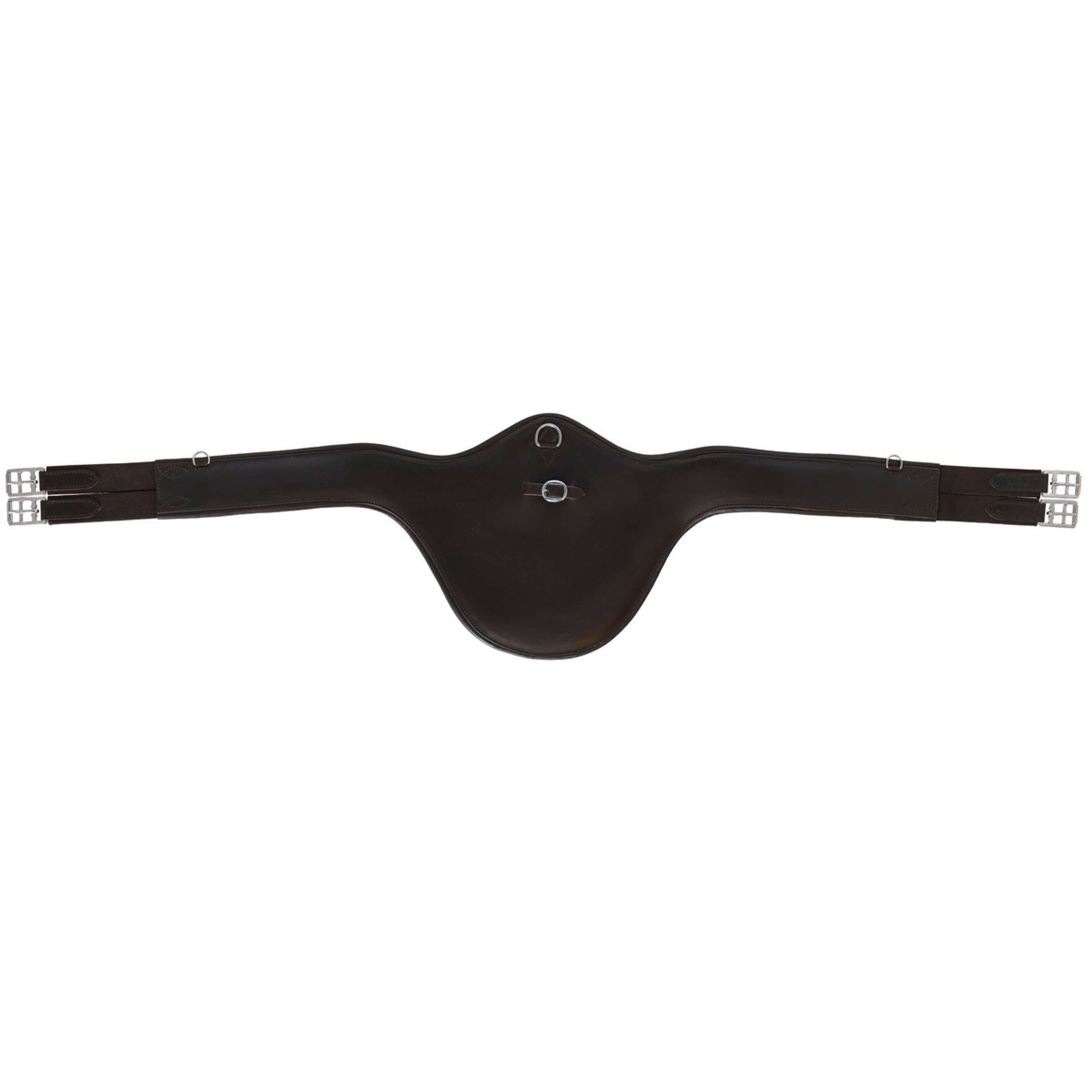 Premiere Sattelgurt Troyes Bauchlatz 2-Seiten Elastisch Braun