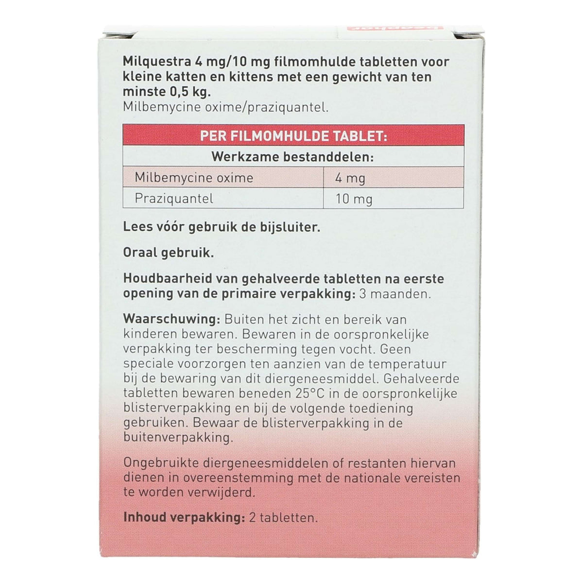 Beaphar Milquestra Katze 0,5-4kg