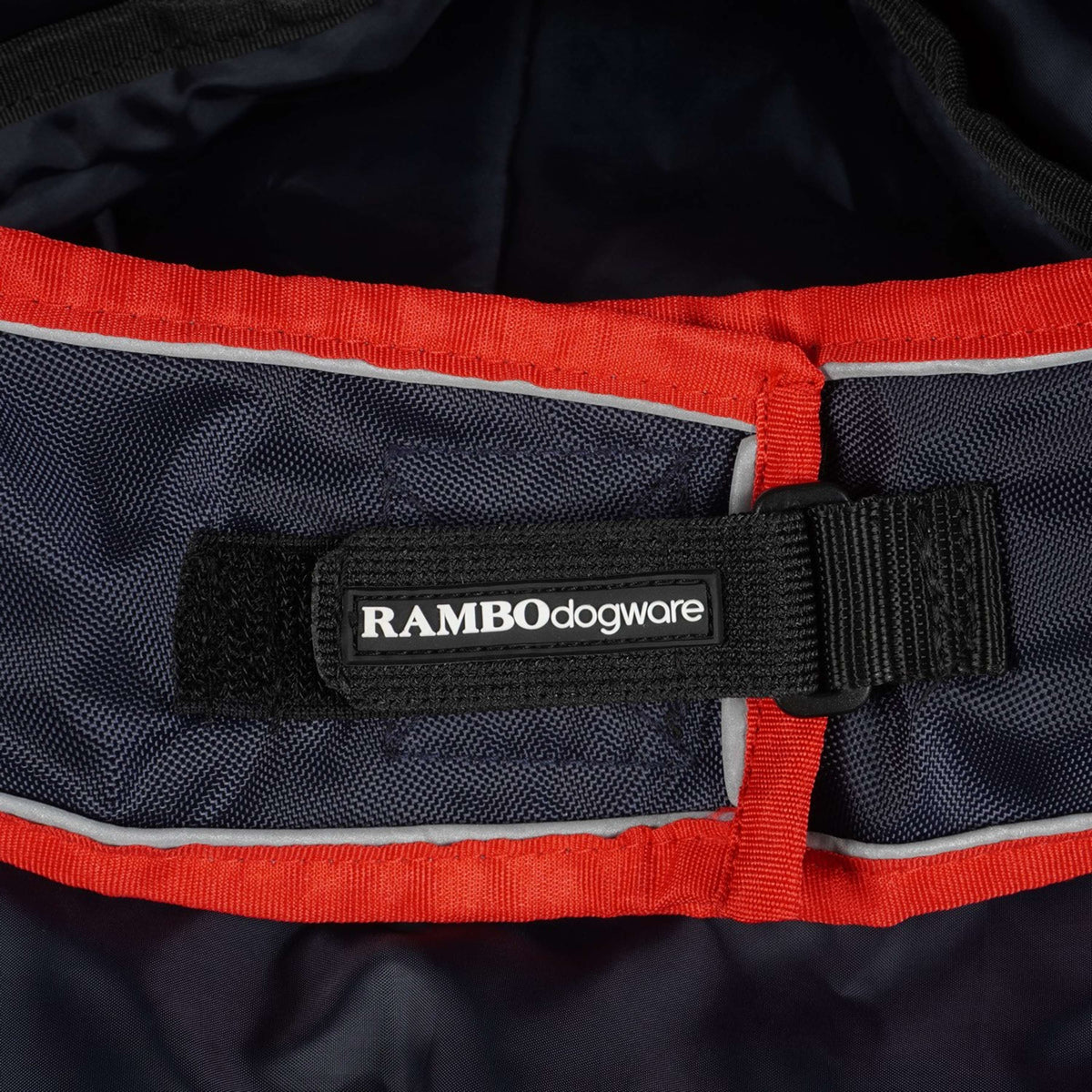 Rambo Waterproof Dog Rug 100g Navy/Rot
