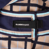 Rambo Dog Rug Waterproof Fleece Navy/Beige