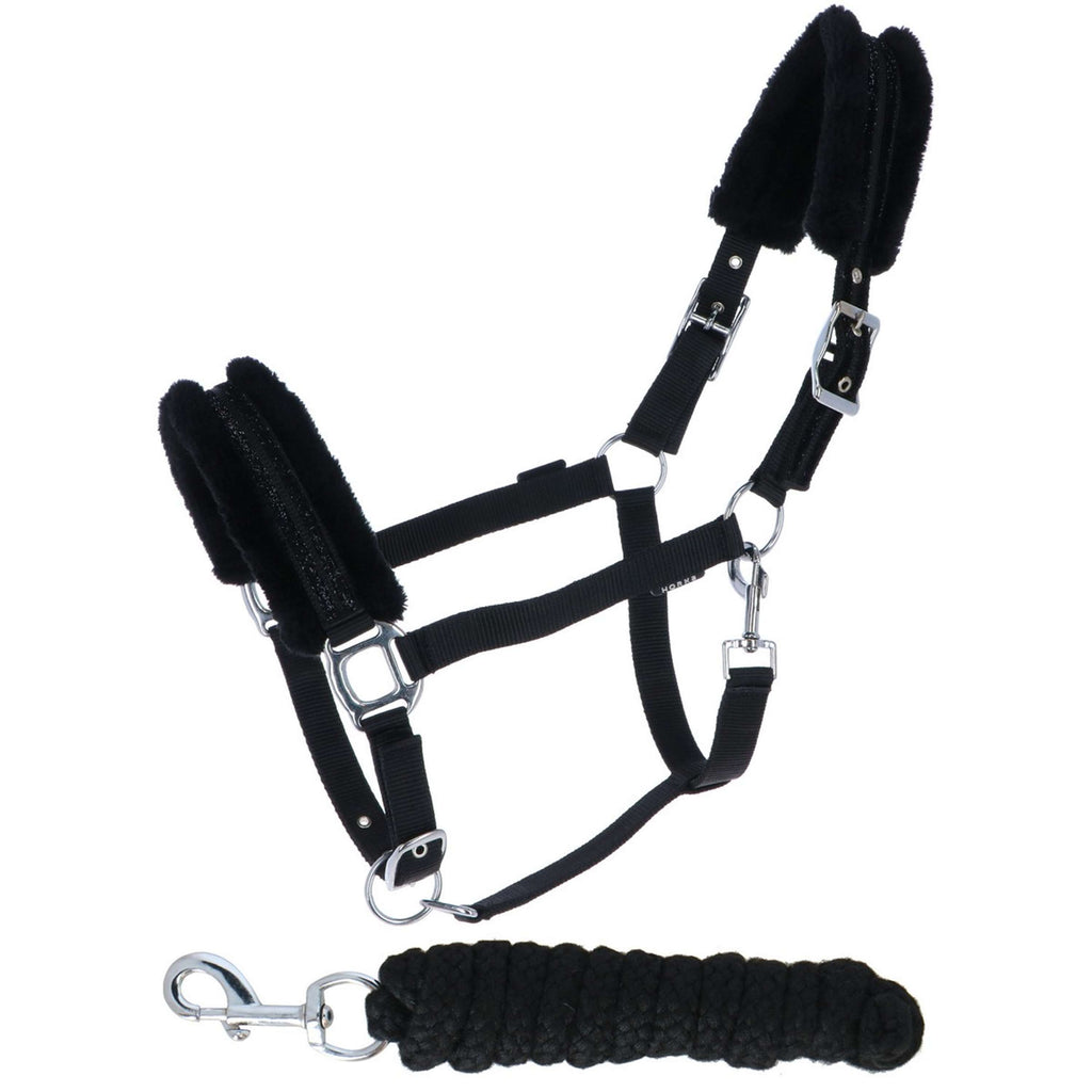 HORKA Halfterset Angel Schwarz