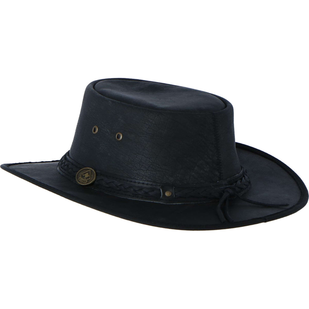 Scippis Lederhut Springbrook Schwarz