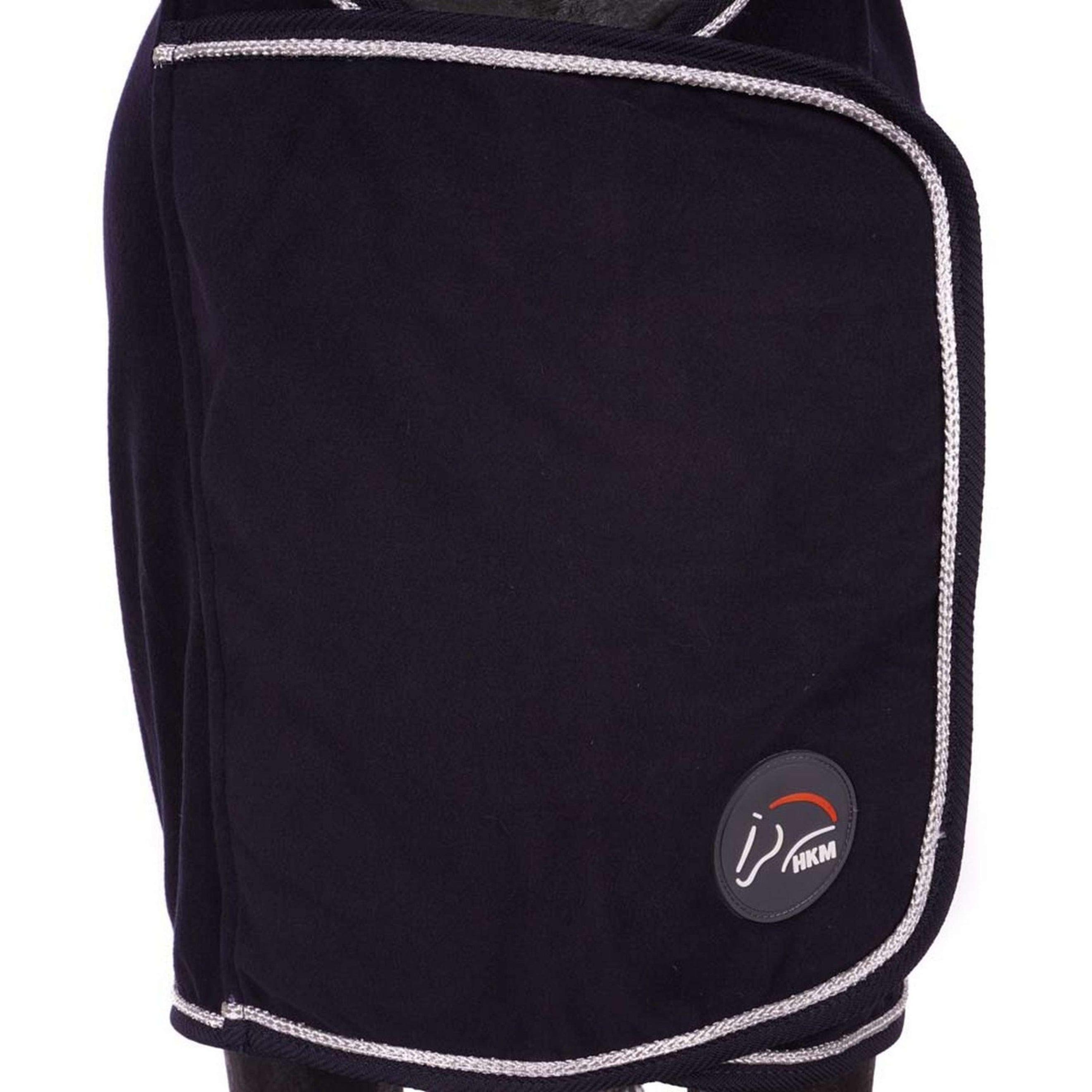 HKM Fleecedecke mit Kragen Dunkelblau HKM Fleecedecke mit Kragen Dunkelblau