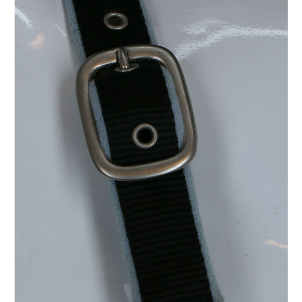 HKM Halfterset Crystal, weich unterlegt Schwarz/Grau