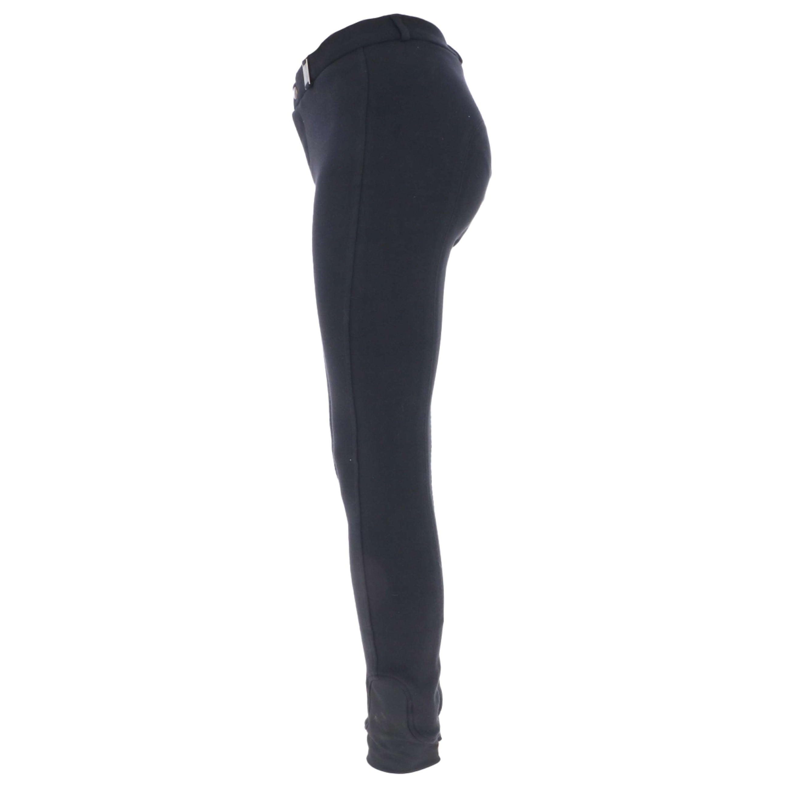 HKM Reithose Penny Easy Kniebesatz Schwarz