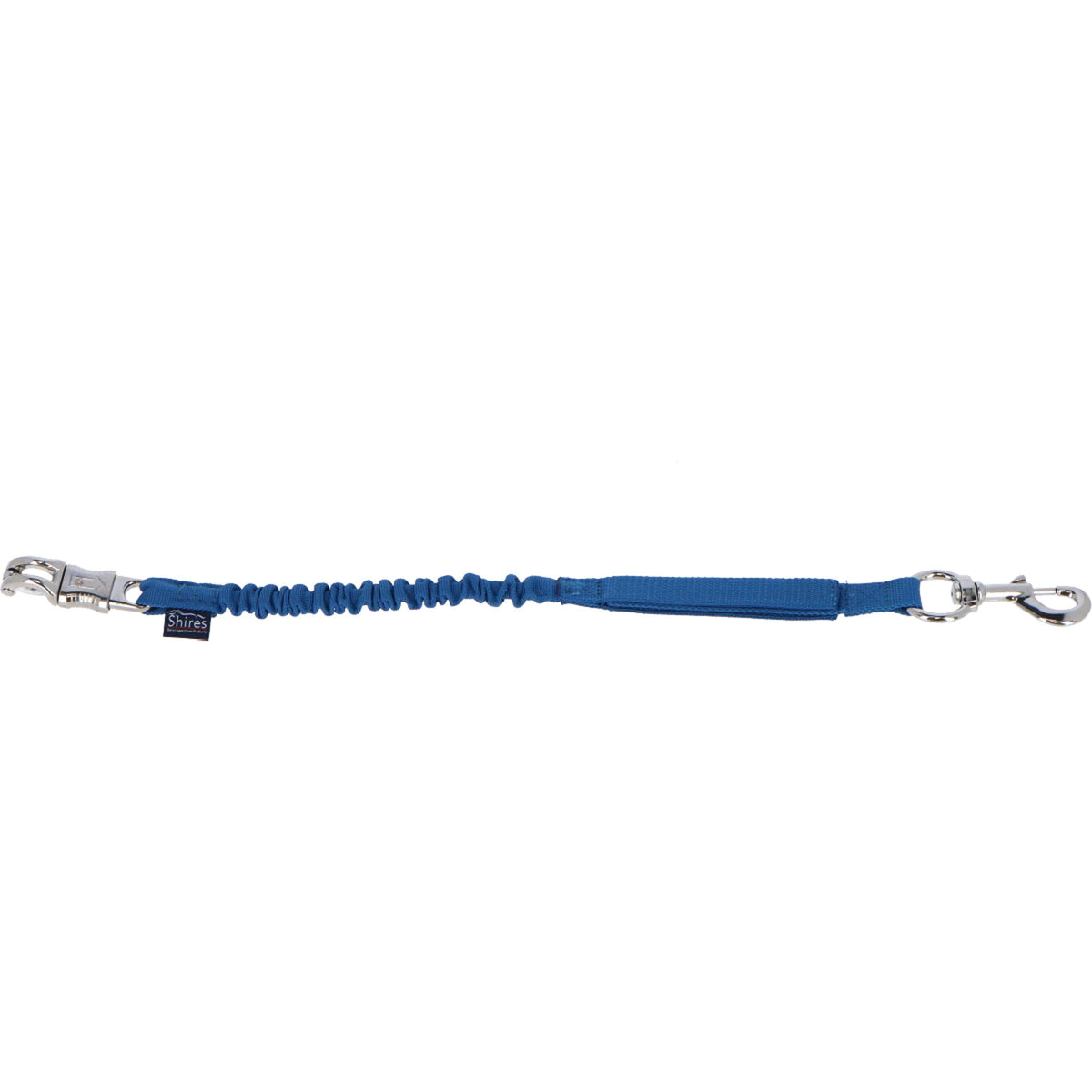 Shires Anbindestrick Bungee Breakaway Blau