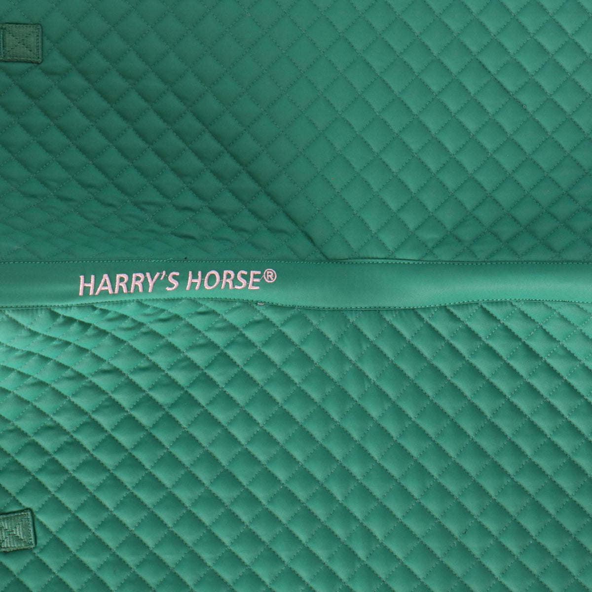 Harry's Horse Schabracke Delux Dressur 15mm Grün