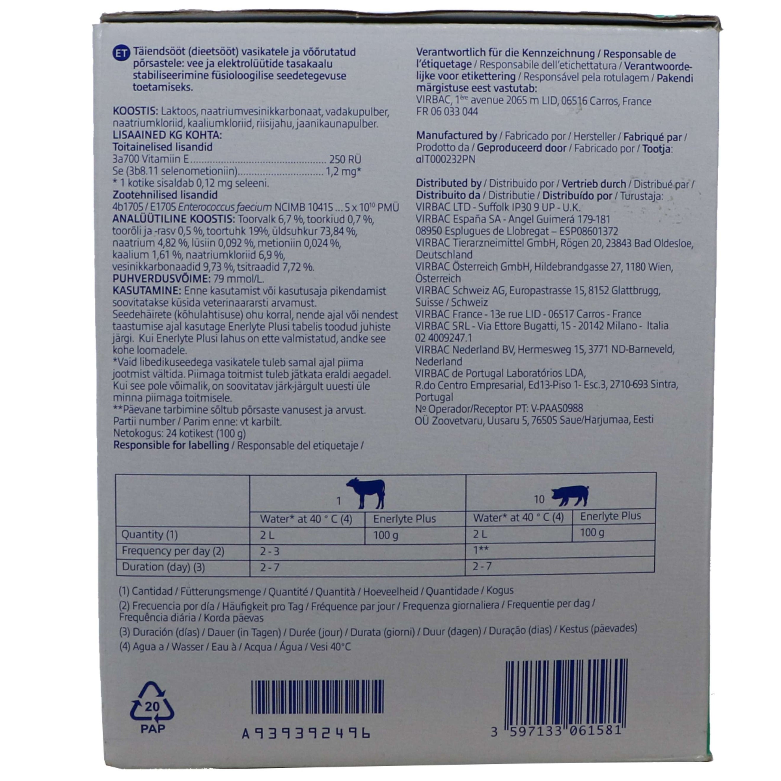 Agradi Enerlyte Plus Agradi Enerlyte Plus