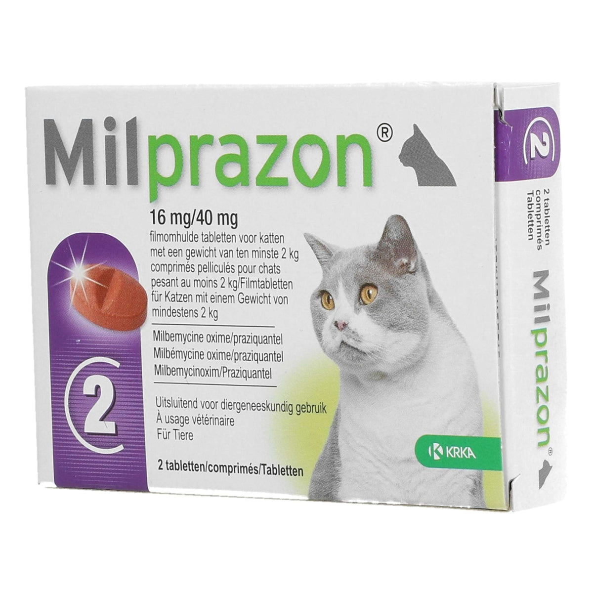 Milprazon Entwurmungsmittel Katze 16mg