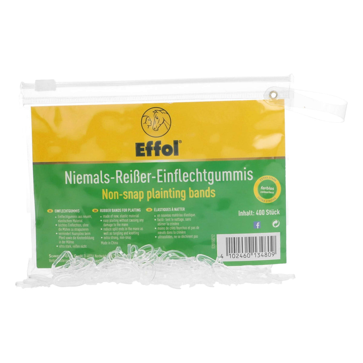 Effol Einflechtgummis Transparent