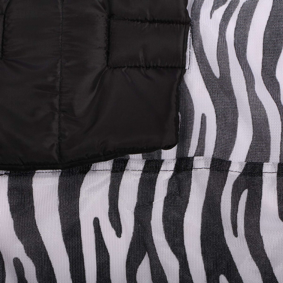 RugBe by Covalliero Fliegendecke mit Halsteil Zebra