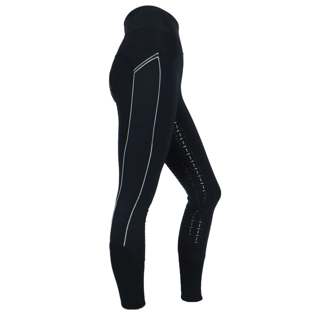 Harry's Horse Reitleggings Full Grip Damen Schwarz