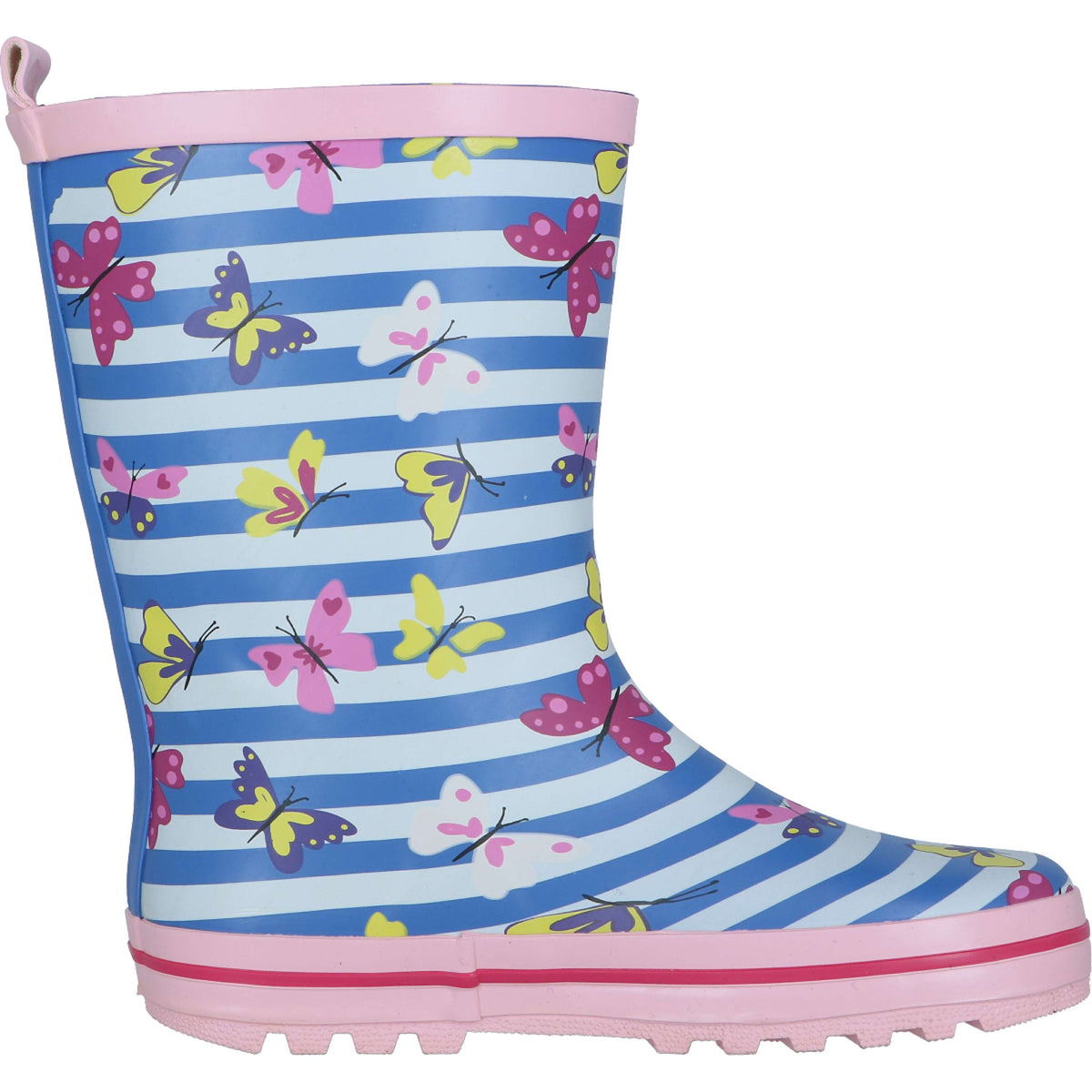 Gevavi Mädchen Stiefel Vlinder Gummi Rosa