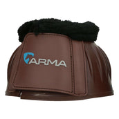 Arma by Shires Hufglocken Schwarzes Fleece Braun