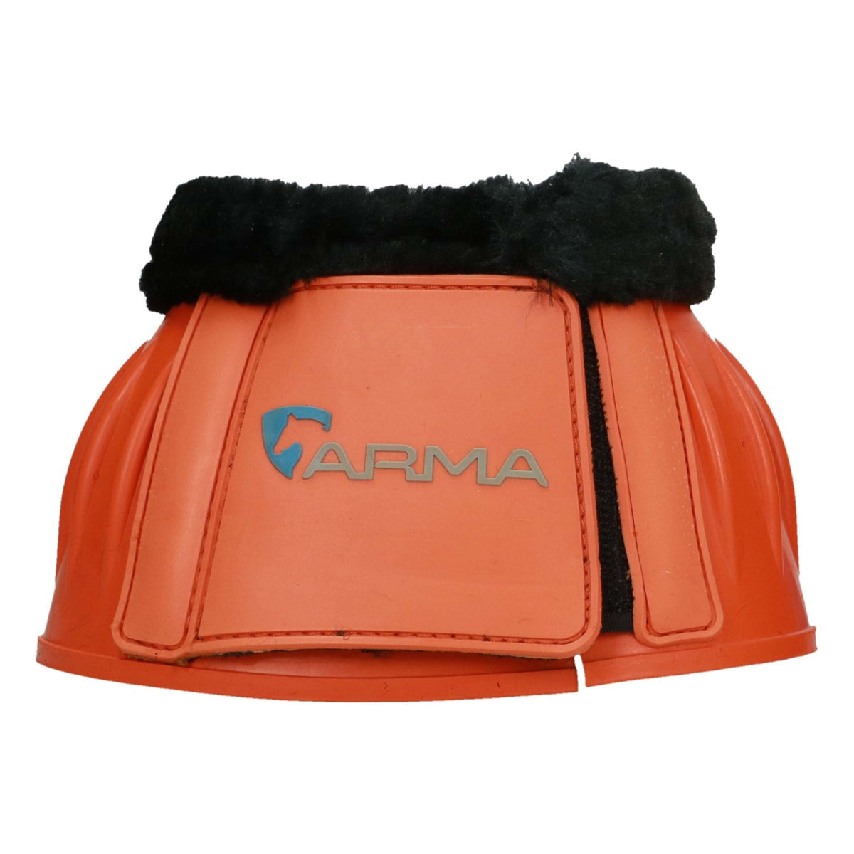 Arma by Shires Hufglocken Schwarzes Fleece Orange