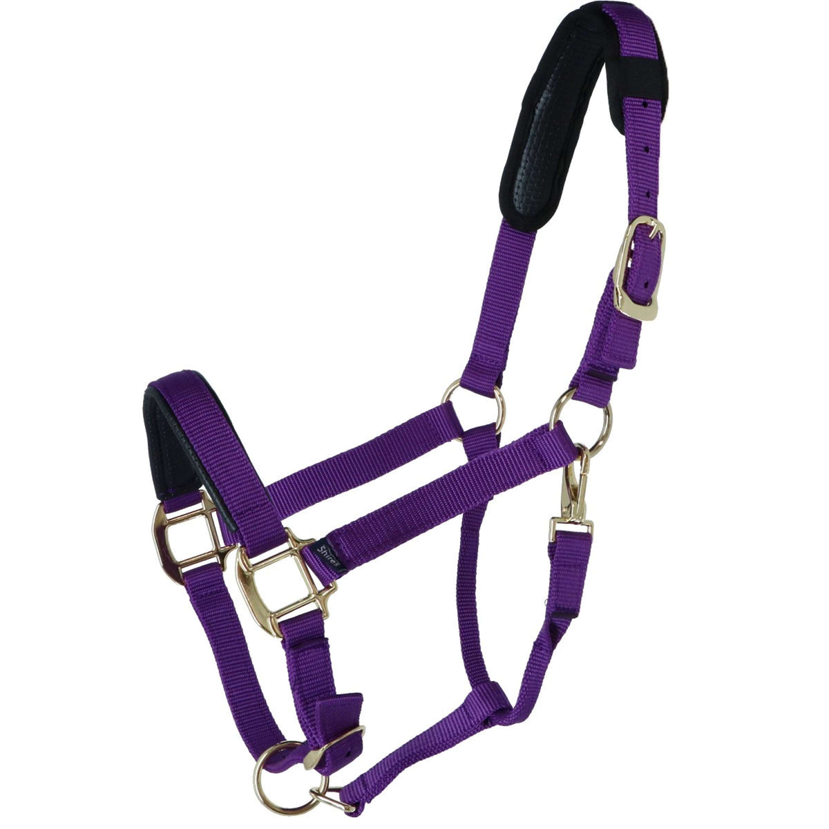 Shires Halfter Topaz Nylon Violett