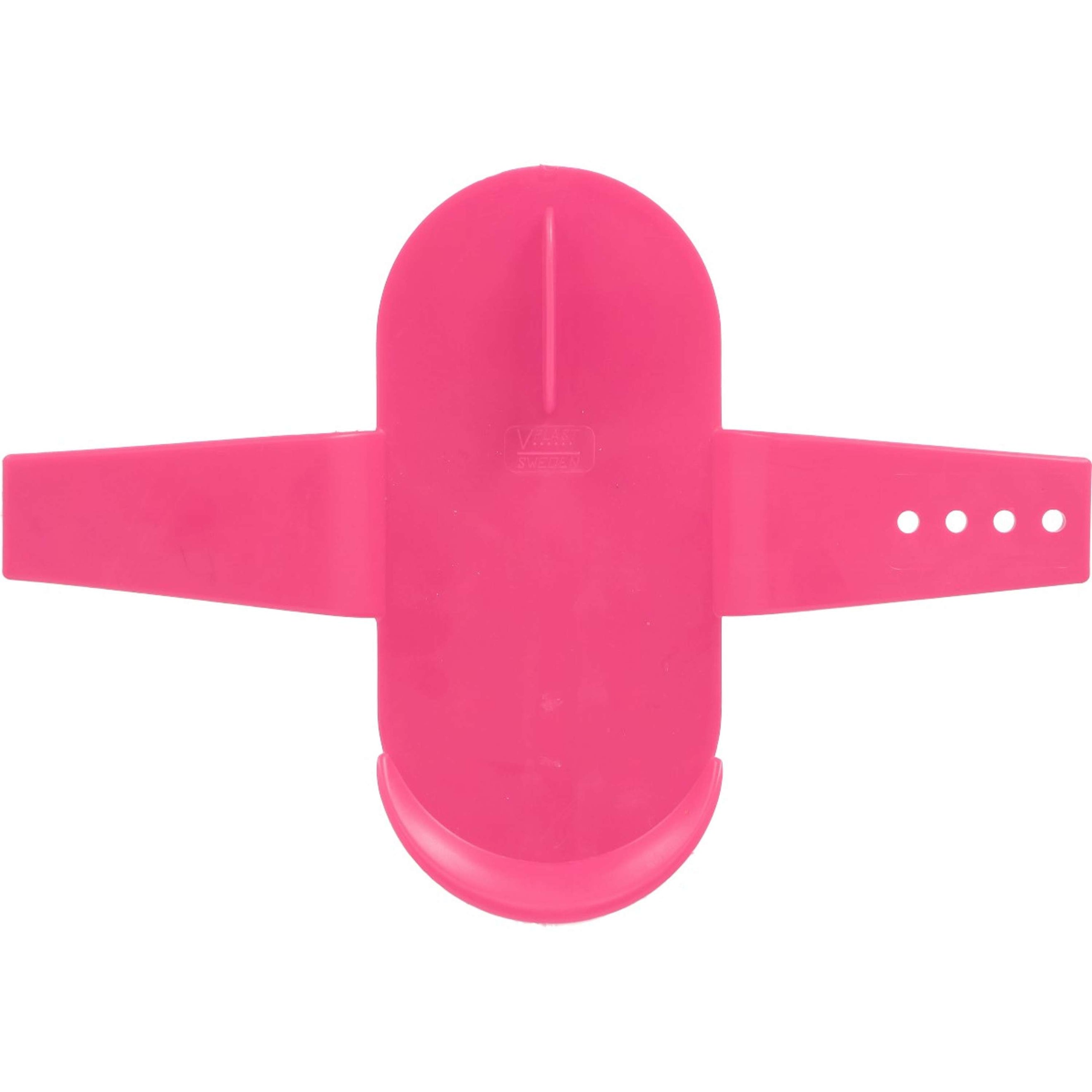 Shires Striegel Plastik Baby-Rosa Shires Striegel Plastik Baby-Rosa