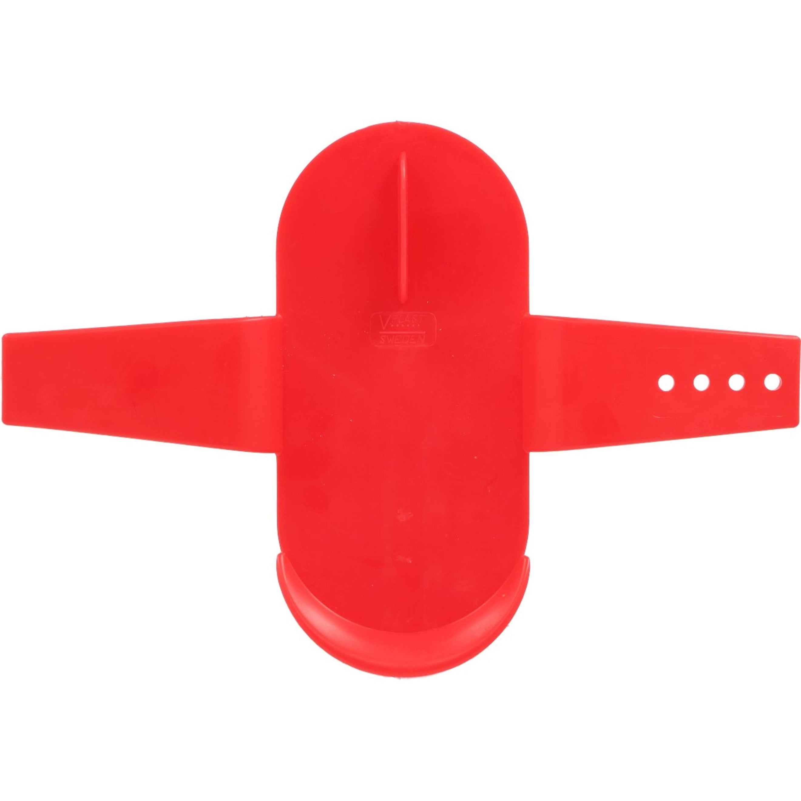 Shires Striegel Plastik Rot Shires Striegel Plastik Rot