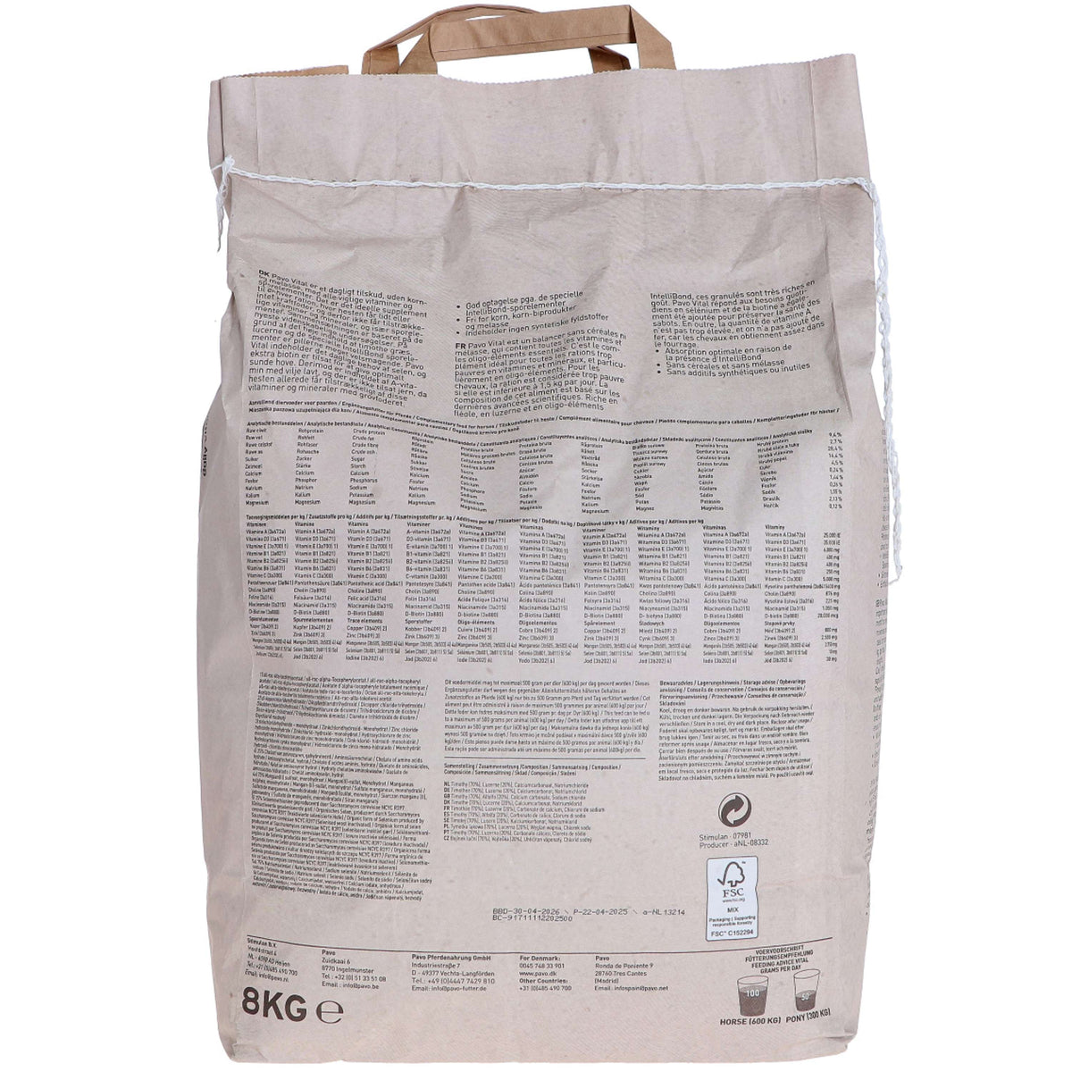 Pavo Vital Nachfüllpackungen