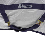 Bucas Freedom Fly Sheet Full Neck Silber