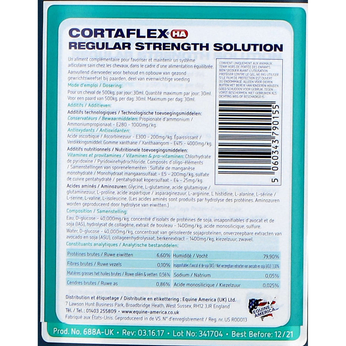 Cortaflex HA Regular Solution