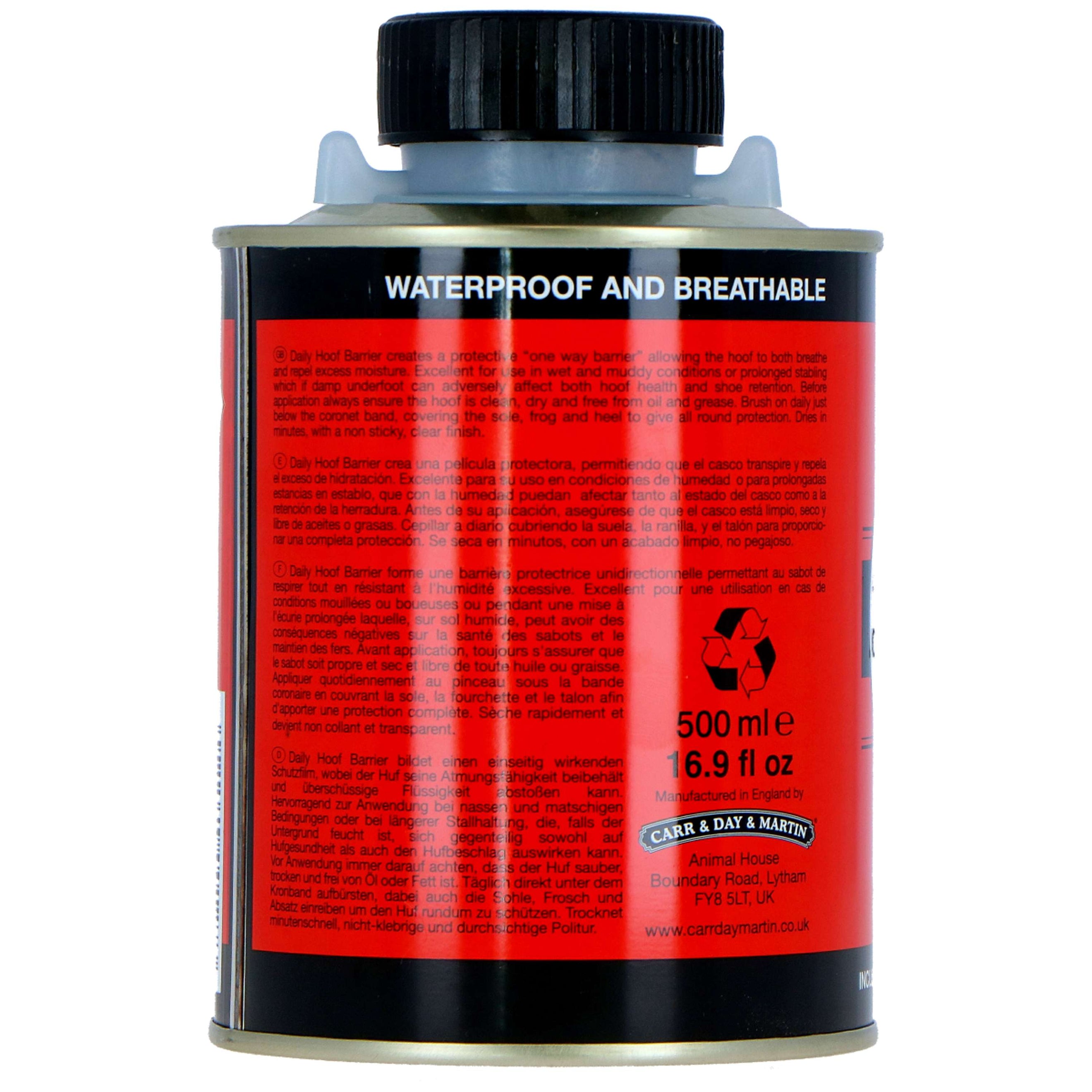 Carr & Day & Martin Hufdressing Cornucrescine Daily Hoef Barrier Carr & Day & Martin Hufdressing Cornucrescine Daily Hoef Barrier