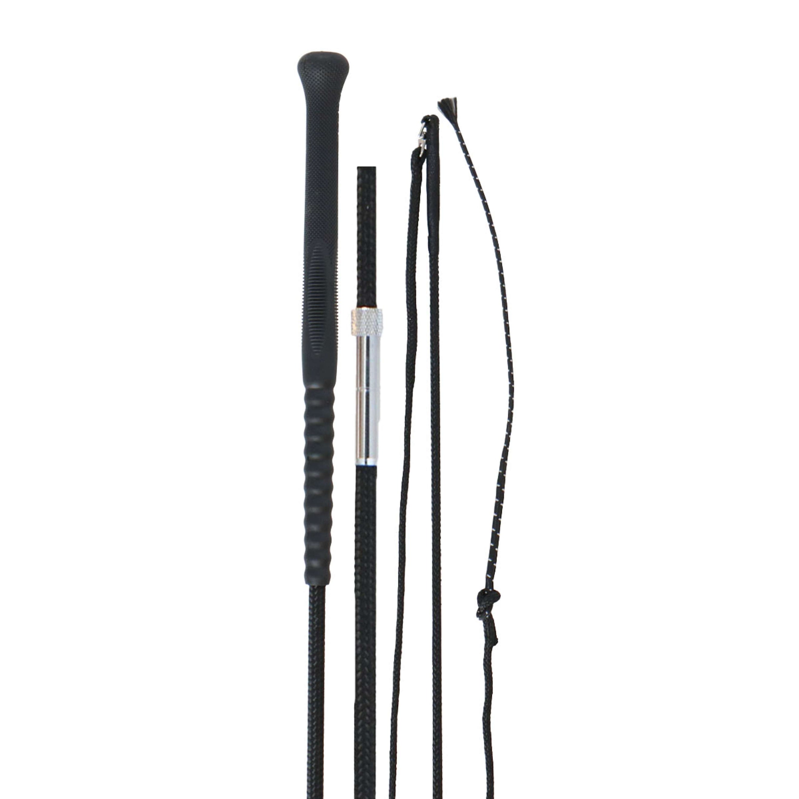 Fleck Longierpeitsche Ergo Grip Einklappbar Schwarz Fleck Longierpeitsche Ergo Grip Einklappbar Schwarz
