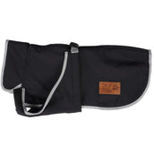 Diego & Louna Hundedecke Softshell Schwarz/Grau