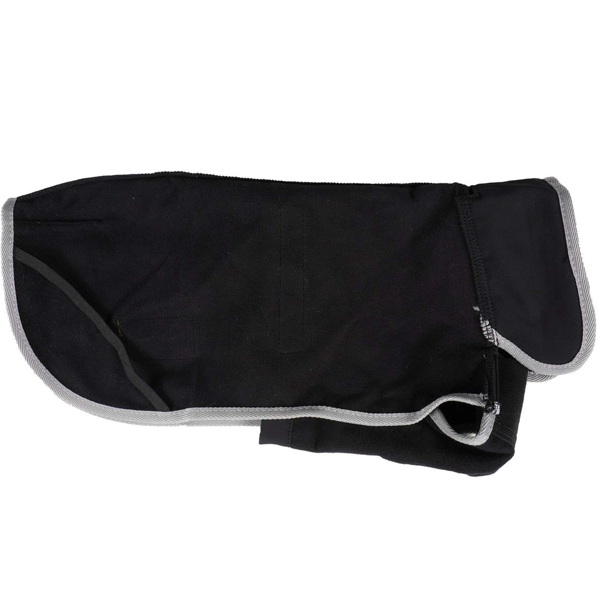 Diego & Louna Hundedecke Softshell Schwarz/Grau