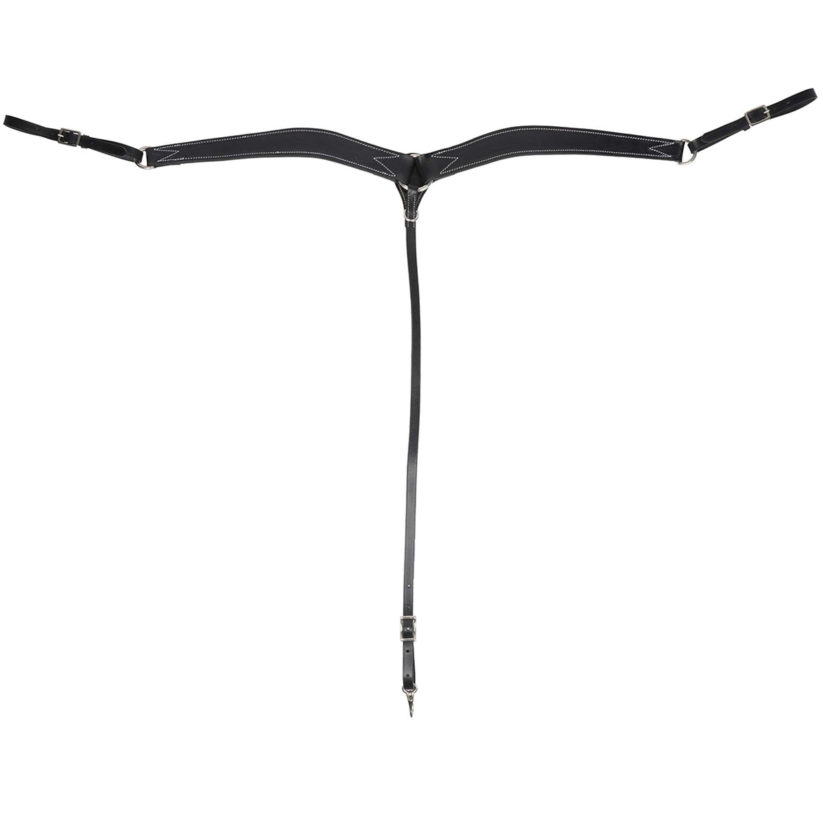 Westride Western Vorderzeug Bestickt Schwarz