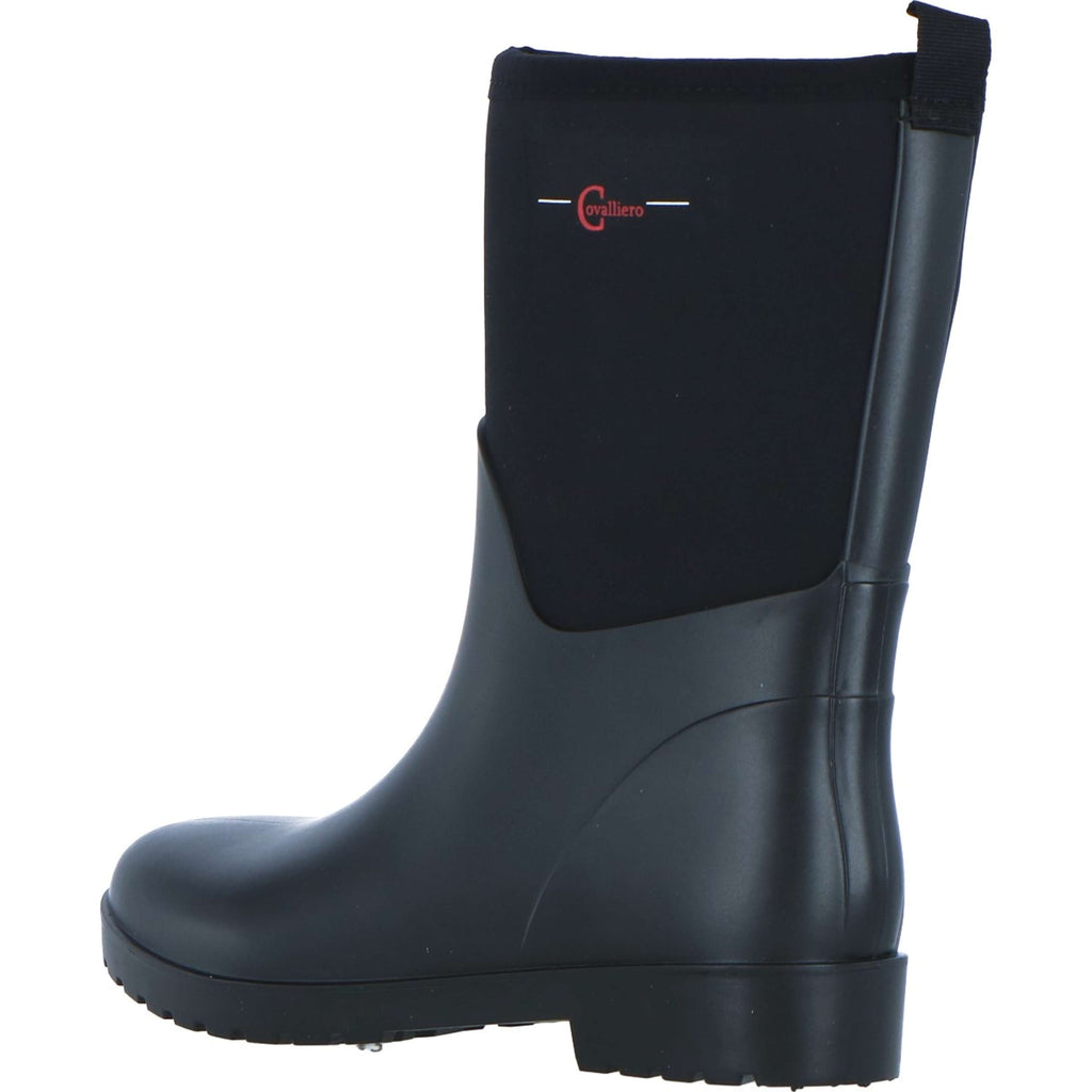 Covalliero Stiefel NeoLite Halb Hoch Schwarz