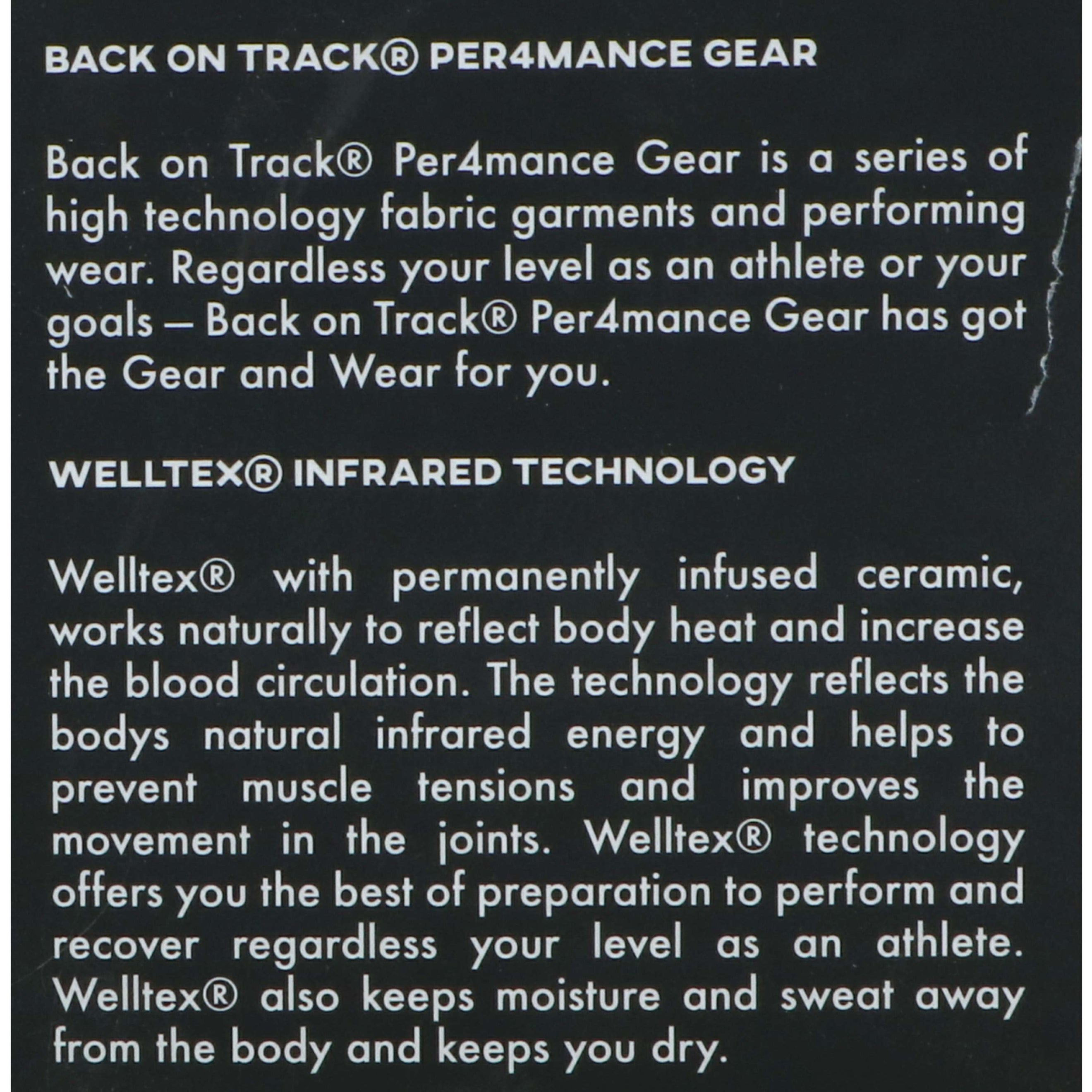 Back on Track P4G Welltex Tape Weltex Schwarz Back on Track P4G Welltex Tape Weltex Schwarz