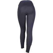 HKM Reitleggings Yvi Silikon Vollbesatz Dunkel blau