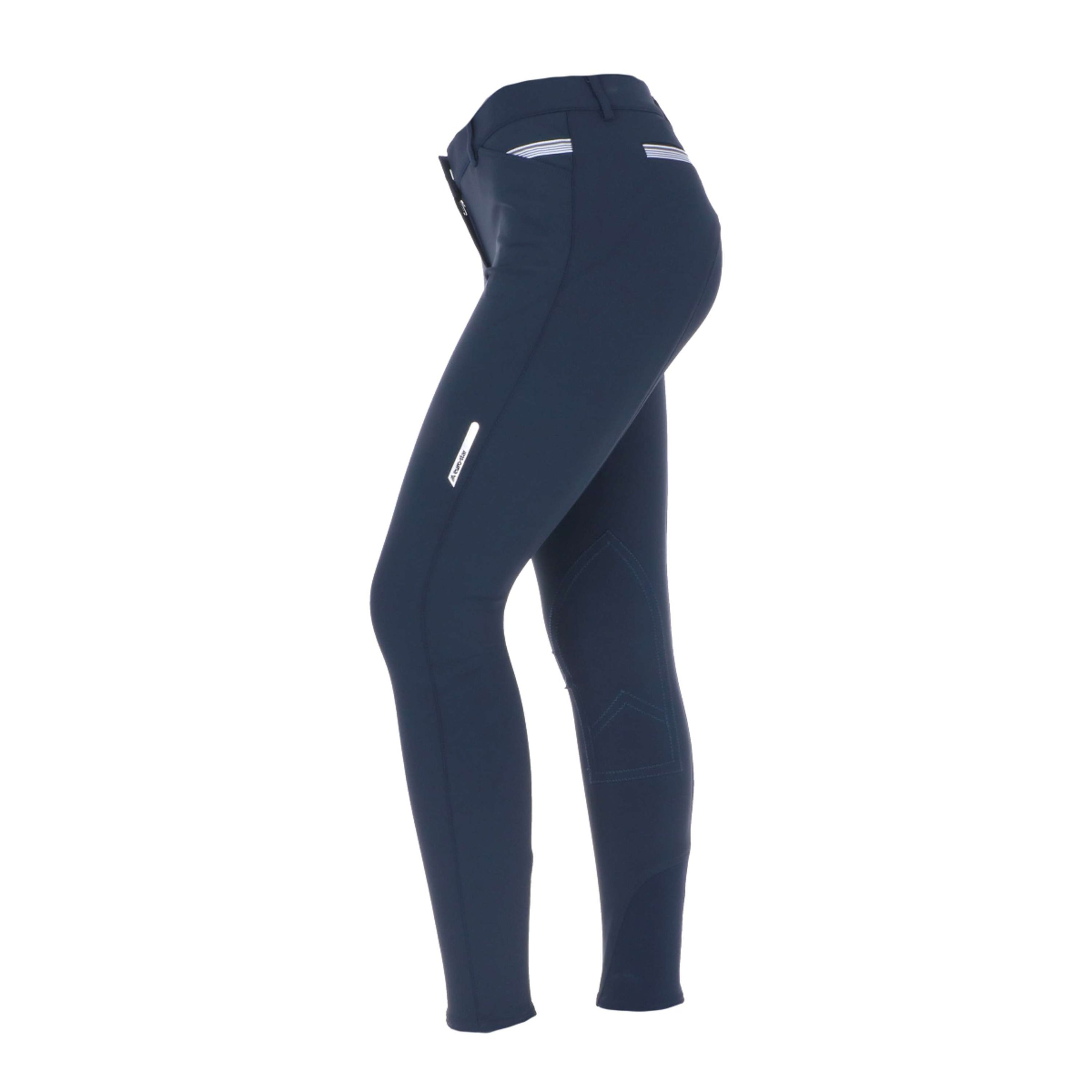 Euro-Star Reithose Arista Fabric Knee Navy