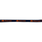 Bucas Therapy Schabracke Dressur Navy Orange