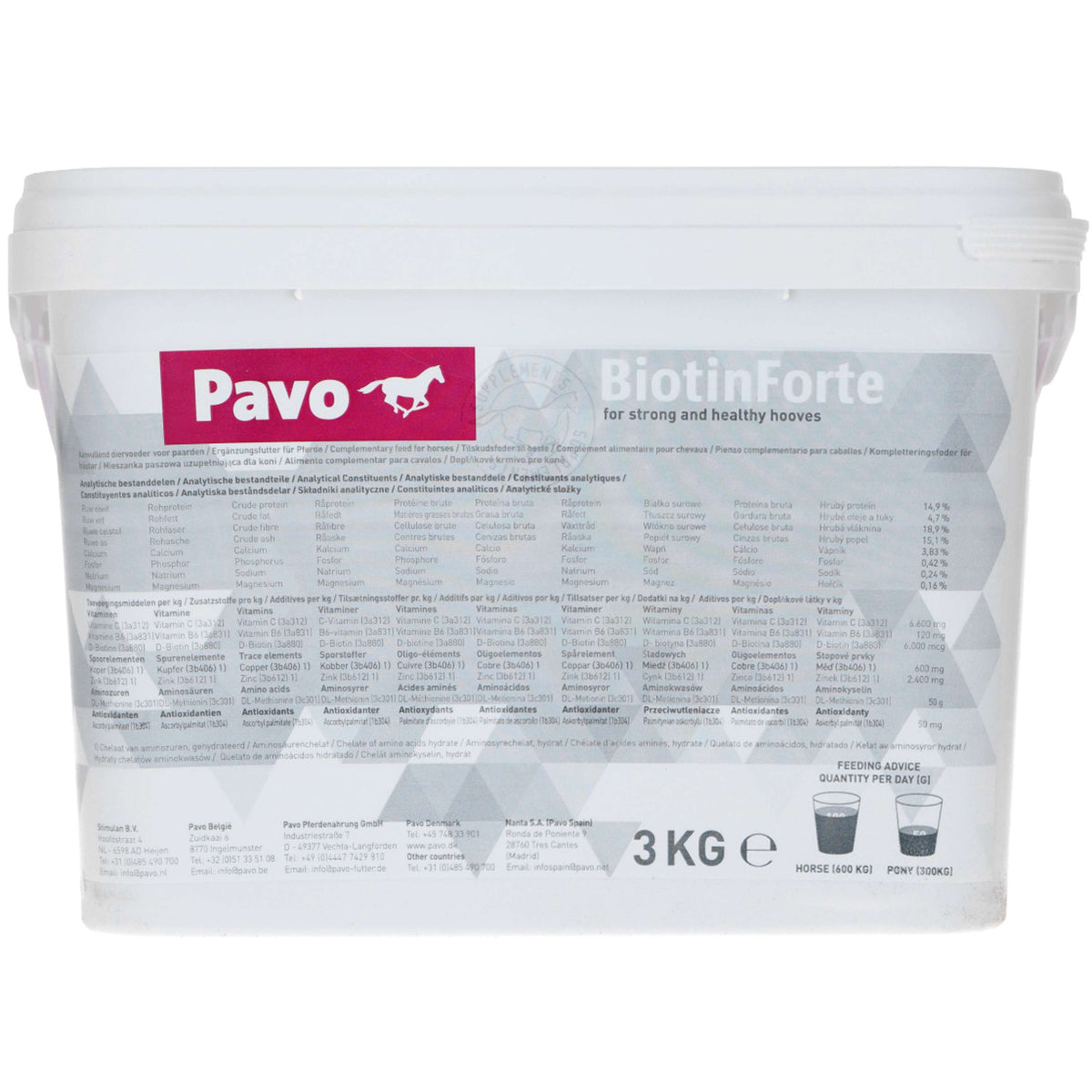 Pavo Supplement Biotinforte Einmer